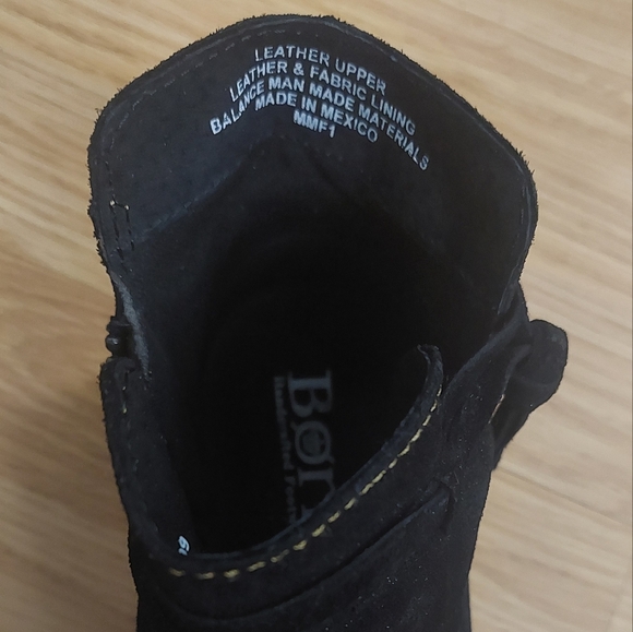 New Born black leather Wynter  ankle boot size 6.5 - Picture 12 of 15